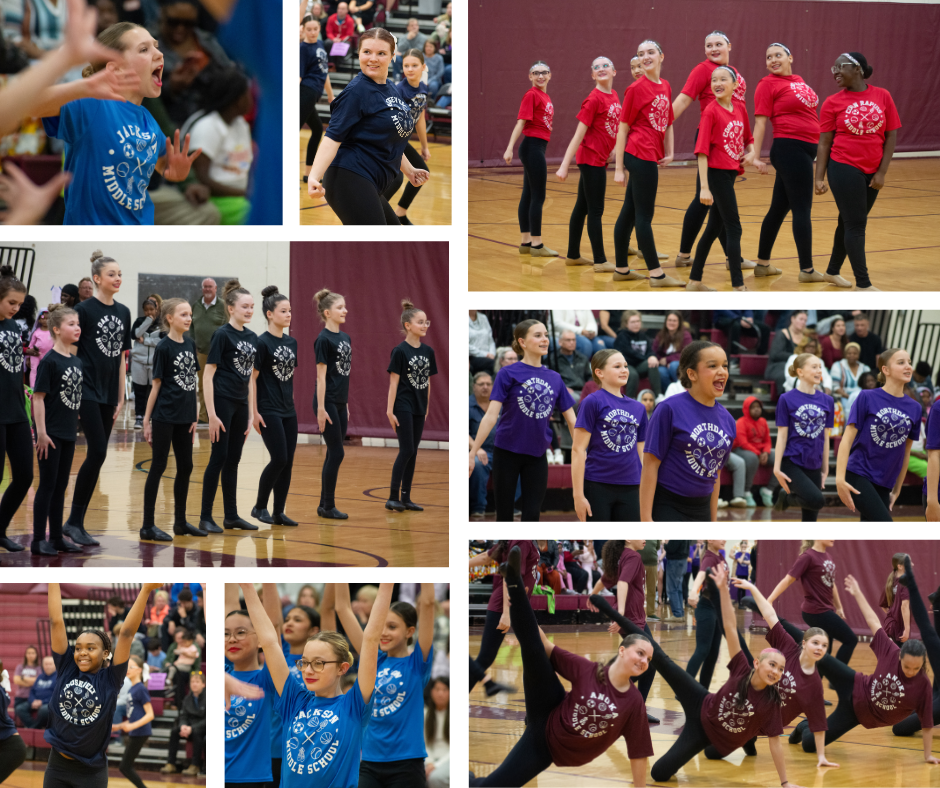 Collage of dancers